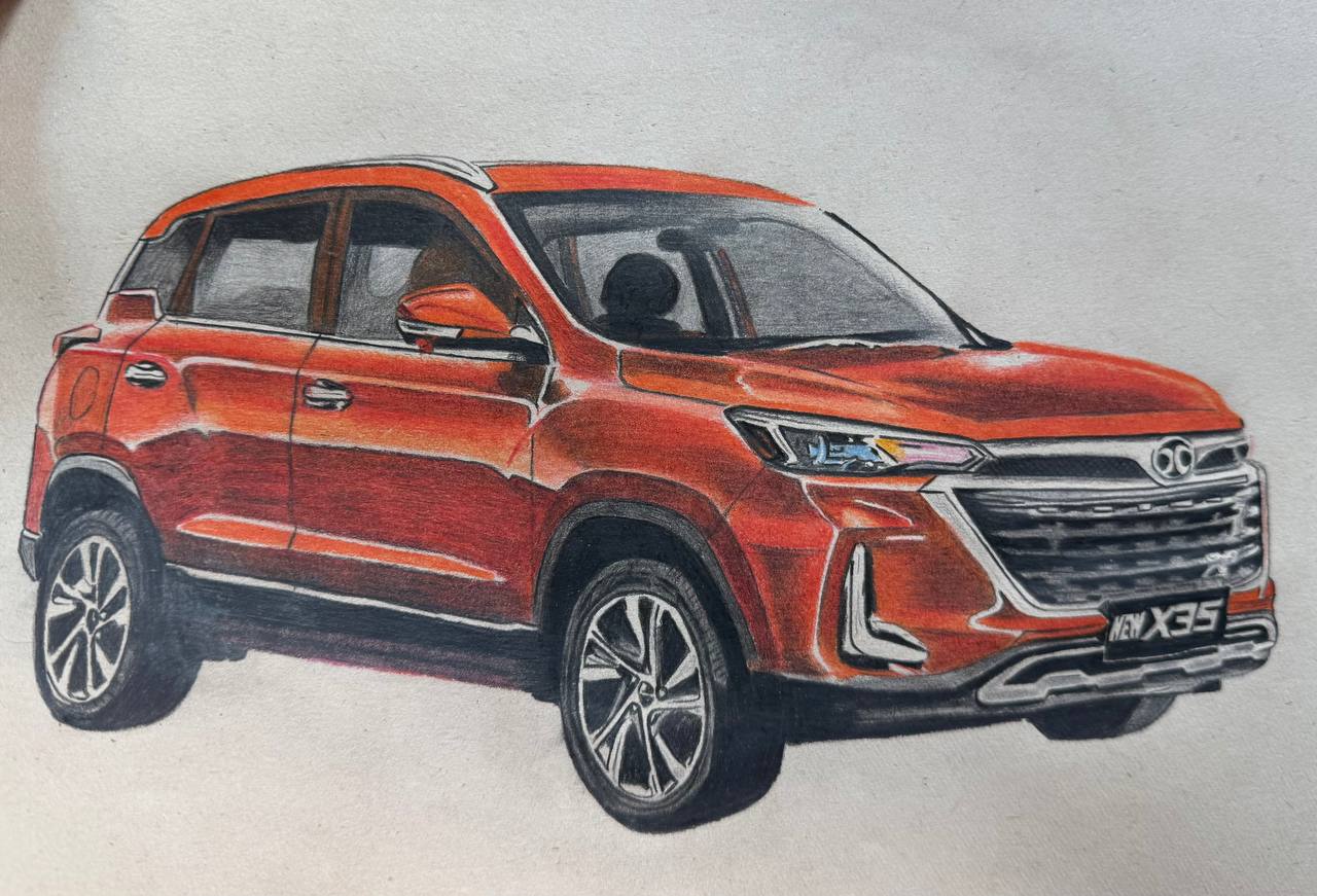 آموزش نقاشی سیاه قلم